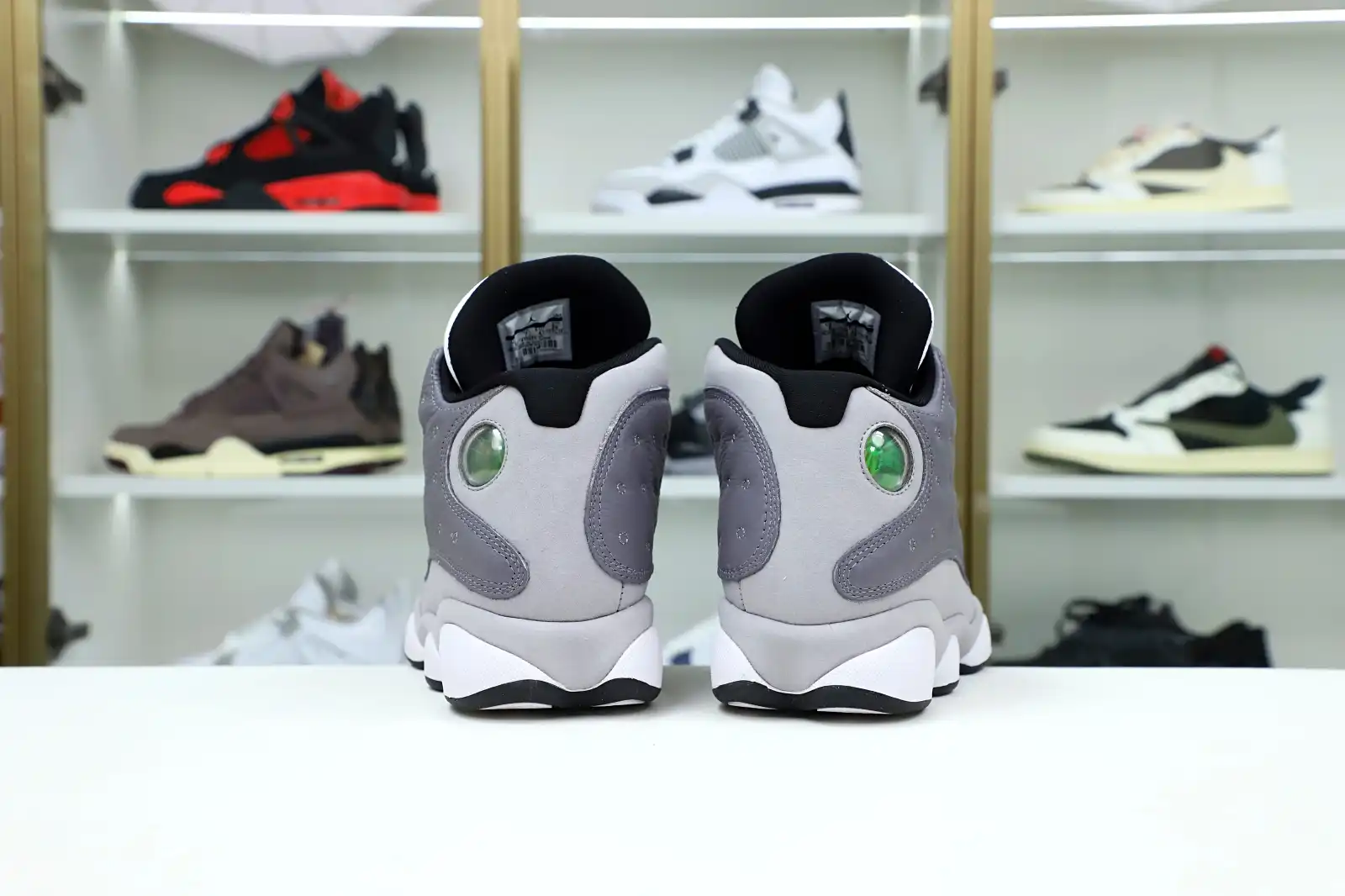 Reps Kimikick AIR JORDAN 13 RETRO 'ATMOSPHERE GREY' -414571-016