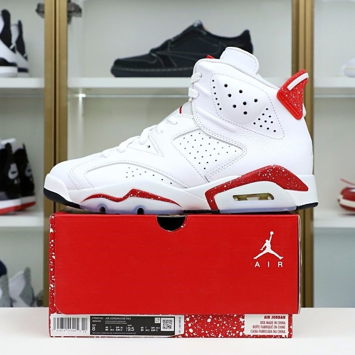 Kimi kick AIR JORDAN 6 RED OREO