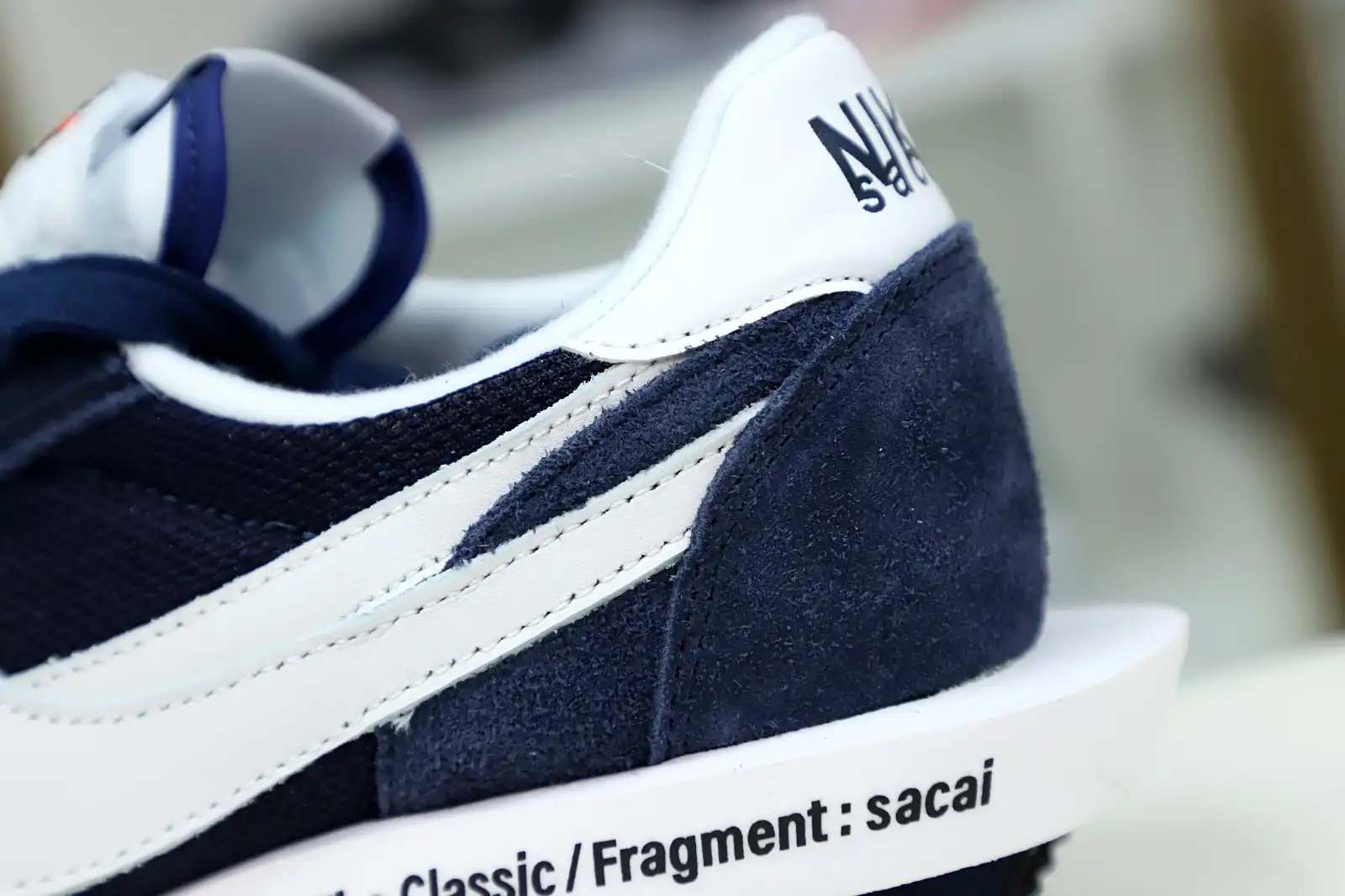 Kimikick FRAGMENT DESIGN X SACAI X LDV WAFFLE 'BLACKENED BLUE'