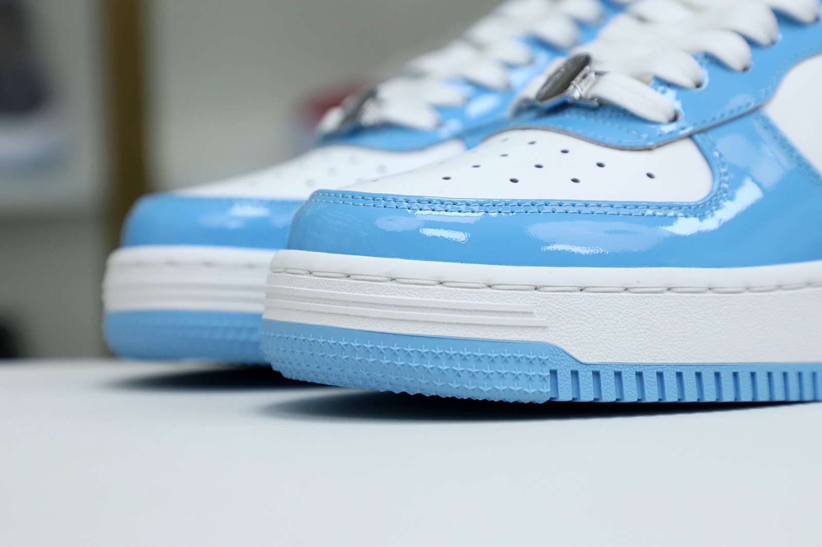 Kimi kick BAPESTA 'BLUE'