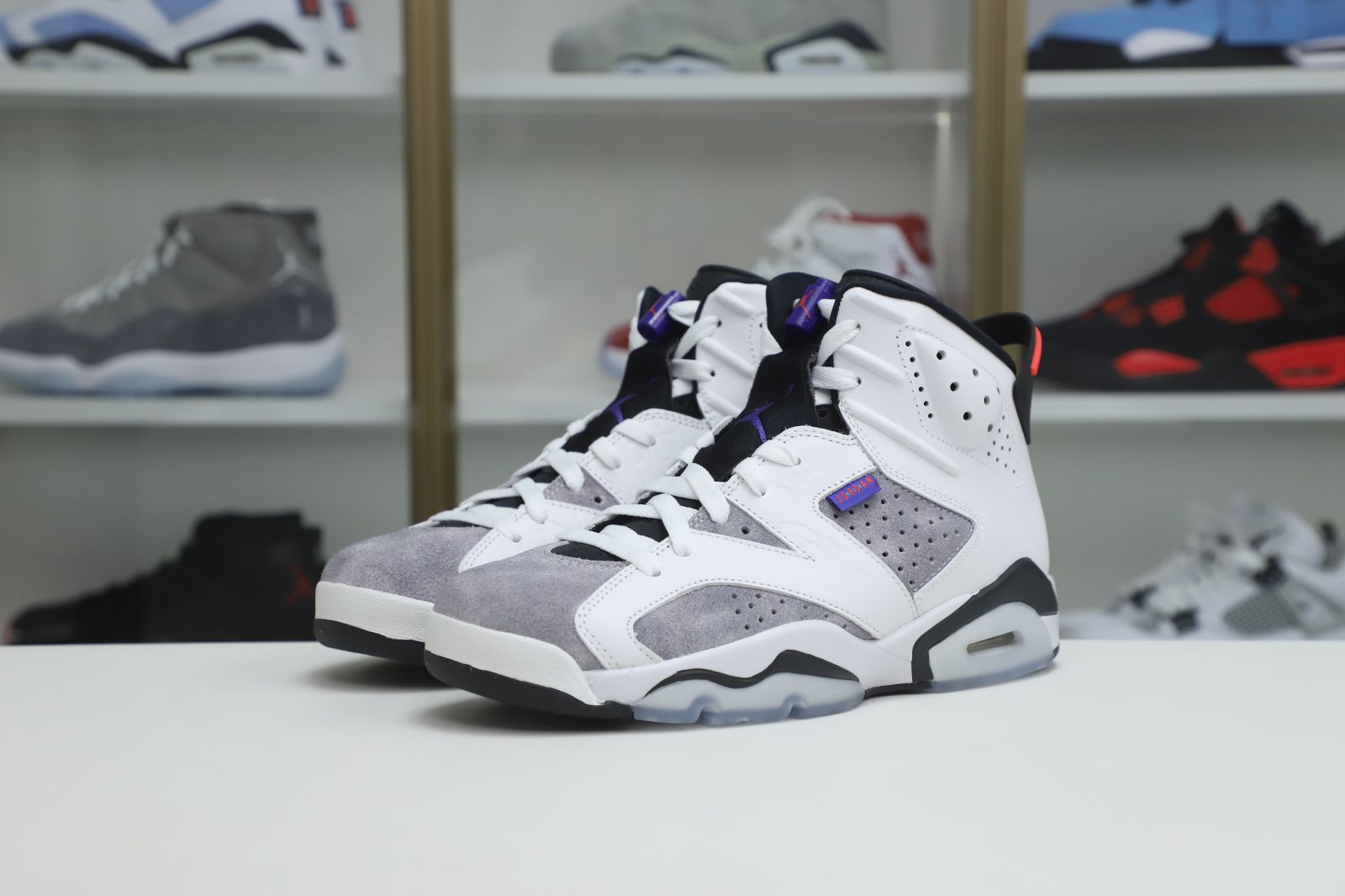 Kimi kick AIR JORDAN 6 FLINT