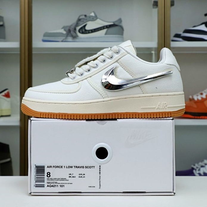 Kimi kick TRAVIS SCOTT X AIR FORCE 1 'SAIL'