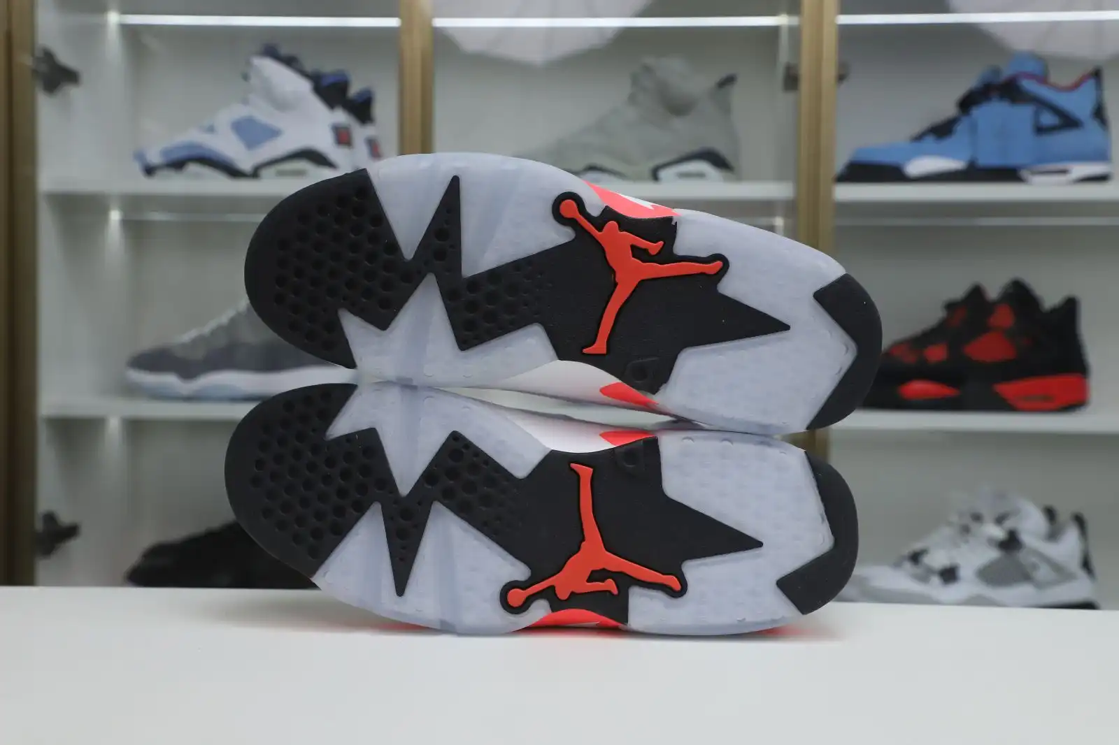 Cheap Kimikick Air Jordan 6 Retroinfrared White