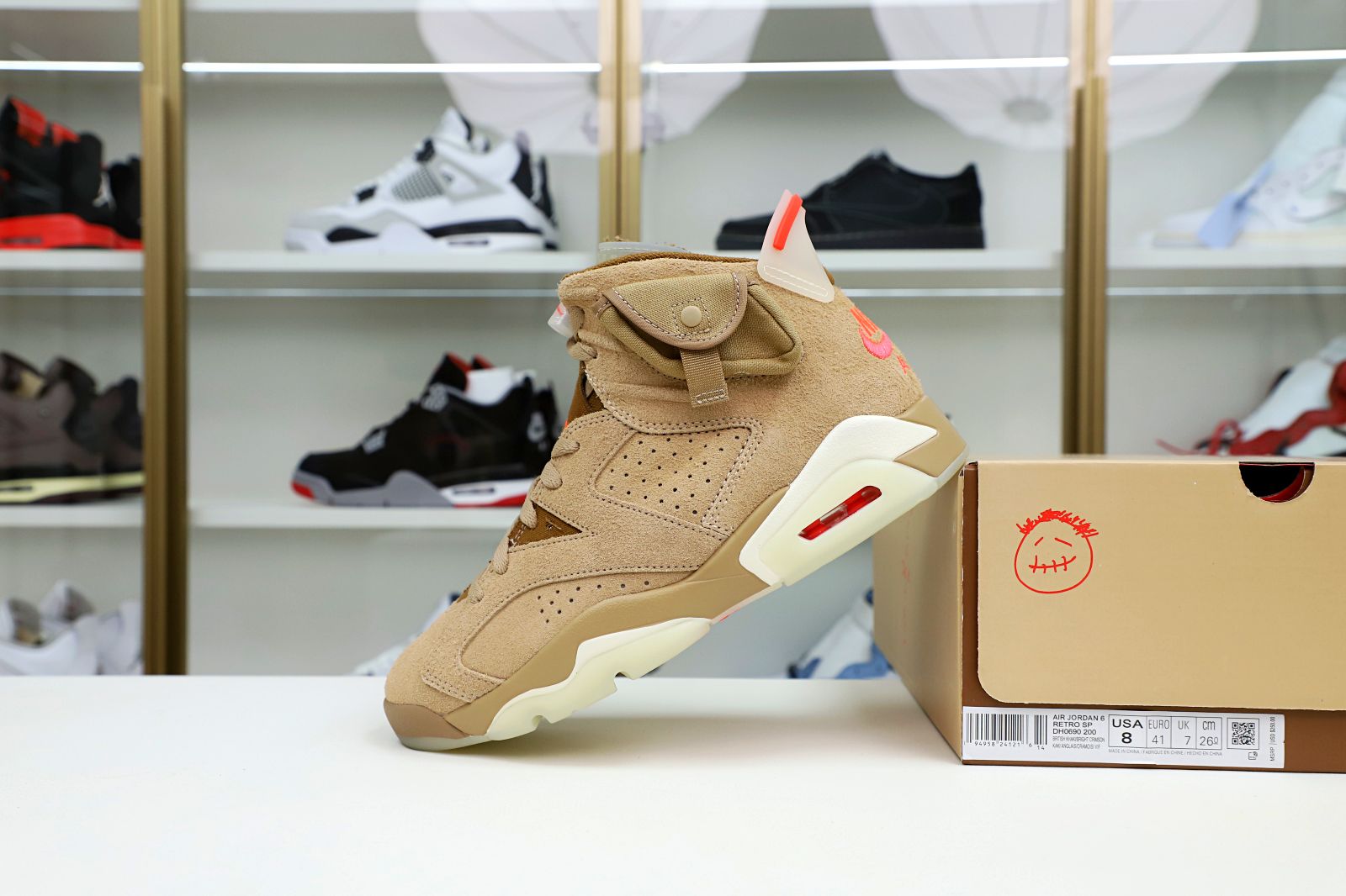 Kimi kick Travis Scott x Air Jordan 6 Retro SP 