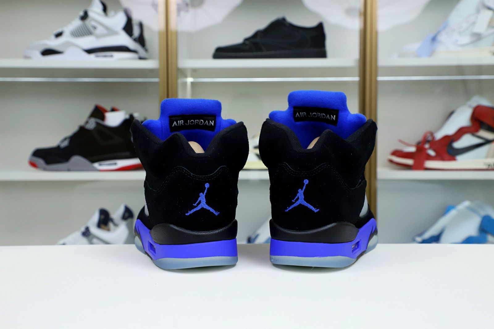 Kimi kick AIR JORDAN AIR JORDAN 5 RETRO 'RACER BLUE'