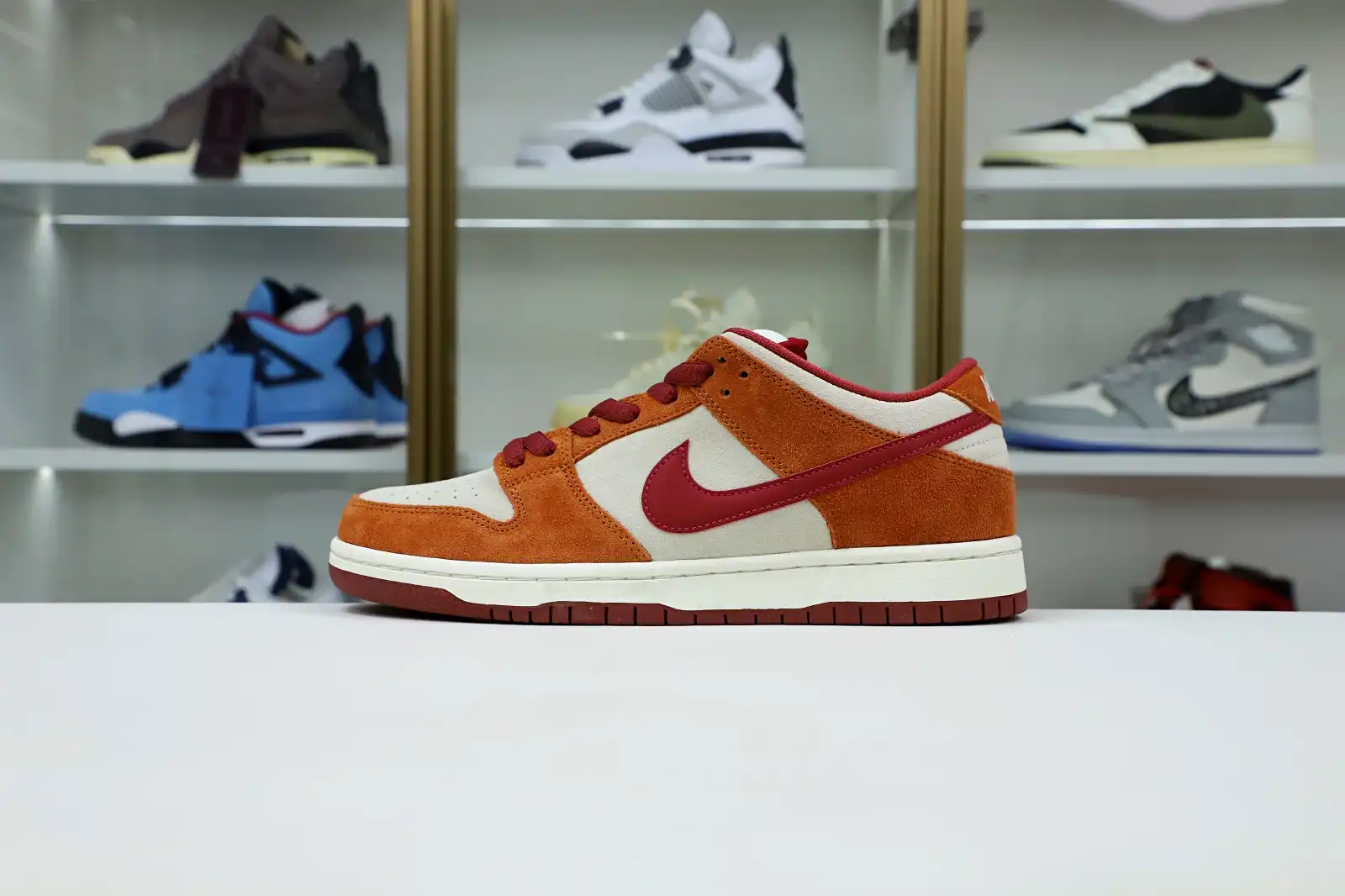 Kimikick NIKE SB DUNK LOW PRO DARK RUSSET CEDAR 2019