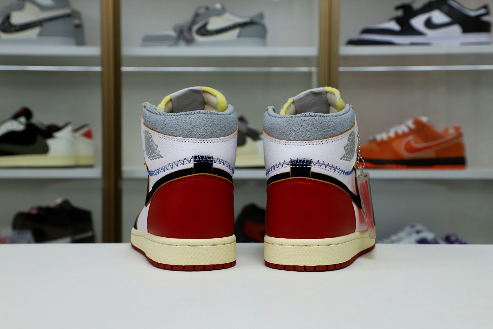 Kimi kick UNION LA X AIR JORDAN 1 RETRO HIGH NRG