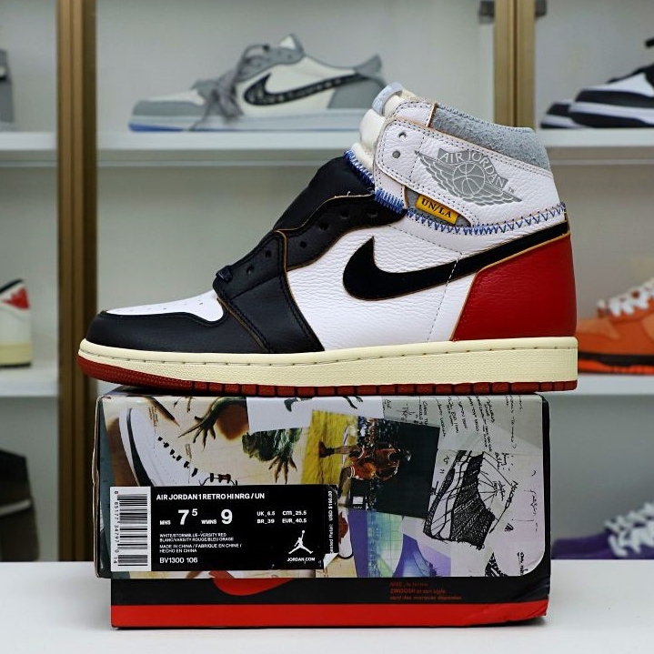 Kimi kick UNION LA X AIR JORDAN 1 RETRO HIGH NRG