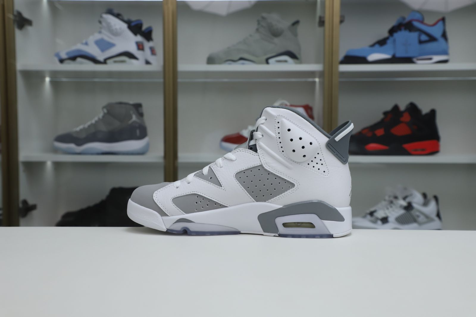 Kimi kick AIR JORDAN 6 COOL GREY