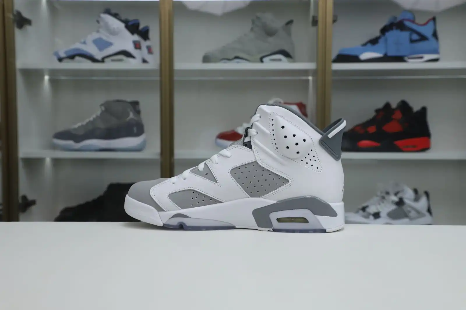 Rep Kimikick AIR JORDAN 6 COOL GREY