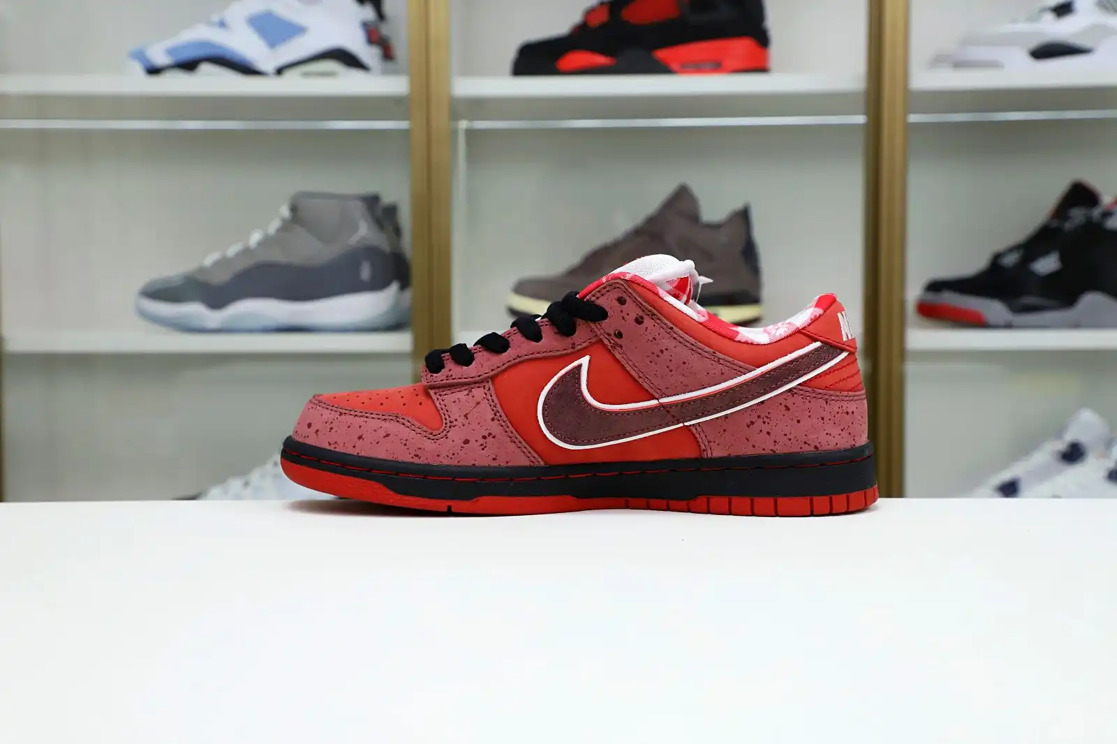 Kimikick Concepts x Nike Dunk SB Low Red Lobster