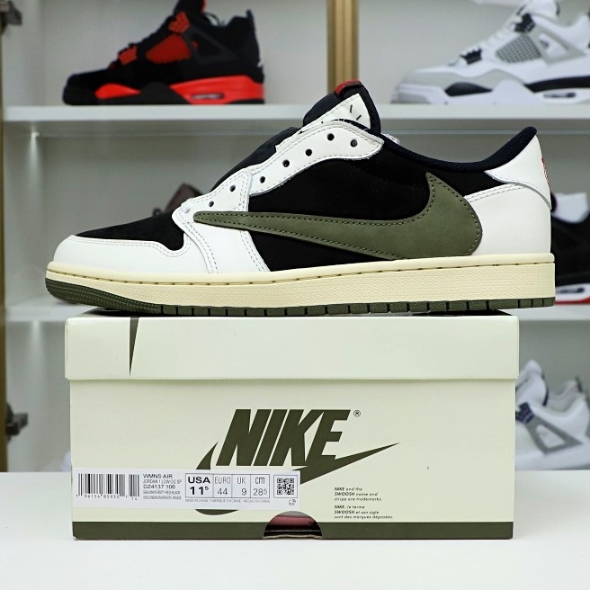 Kimi kick TRAVIS SCOTT X NIKE AIR JORDAN 1 LOW OG “Olive”