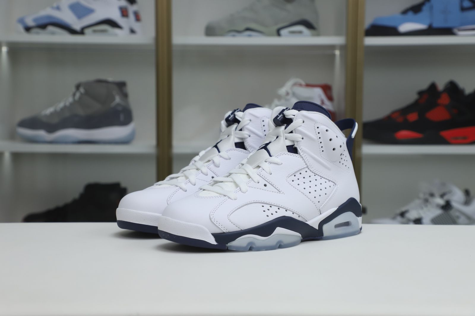 Kimi kick AIR JORDAN 6 MIDNIGHT NAVY