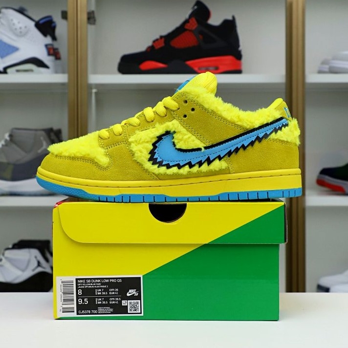 Kimi kick GRATEFUL DEAD X DUNK LOW SB YELLOW