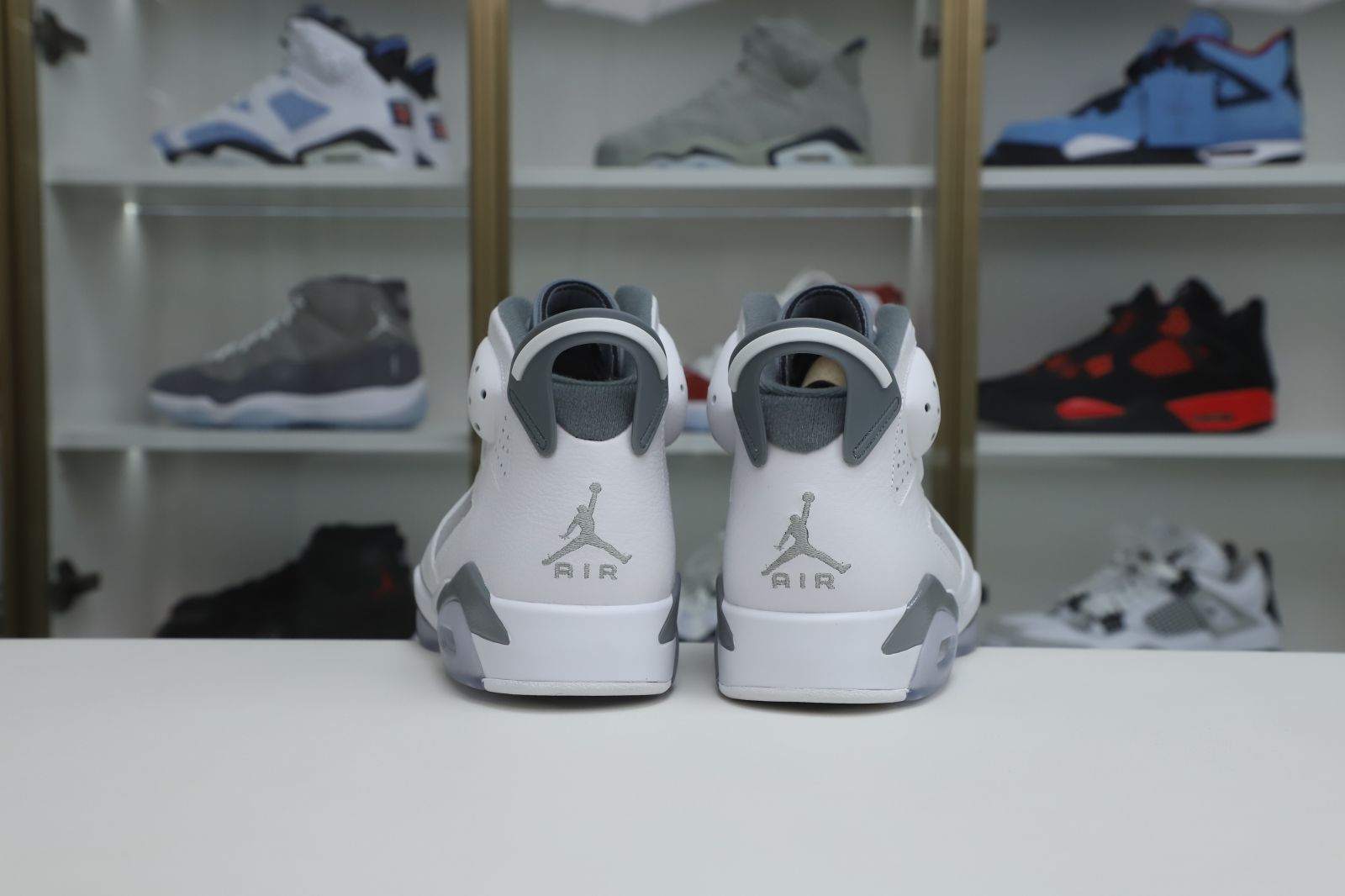 Kimi kick AIR JORDAN 6 COOL GREY