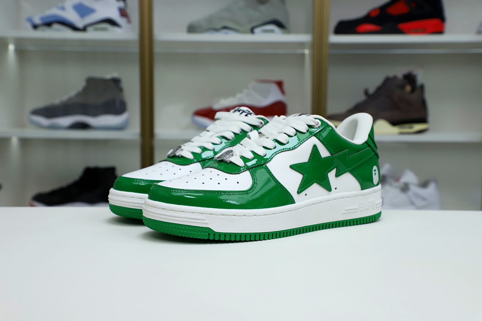 Kimi kick BAPE BAPESTA 'GREEN'