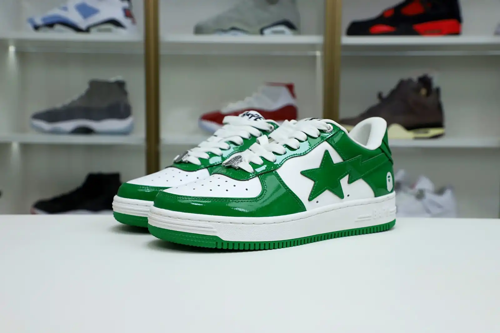 Kimikick BAPE BAPESTA 'GREEN'