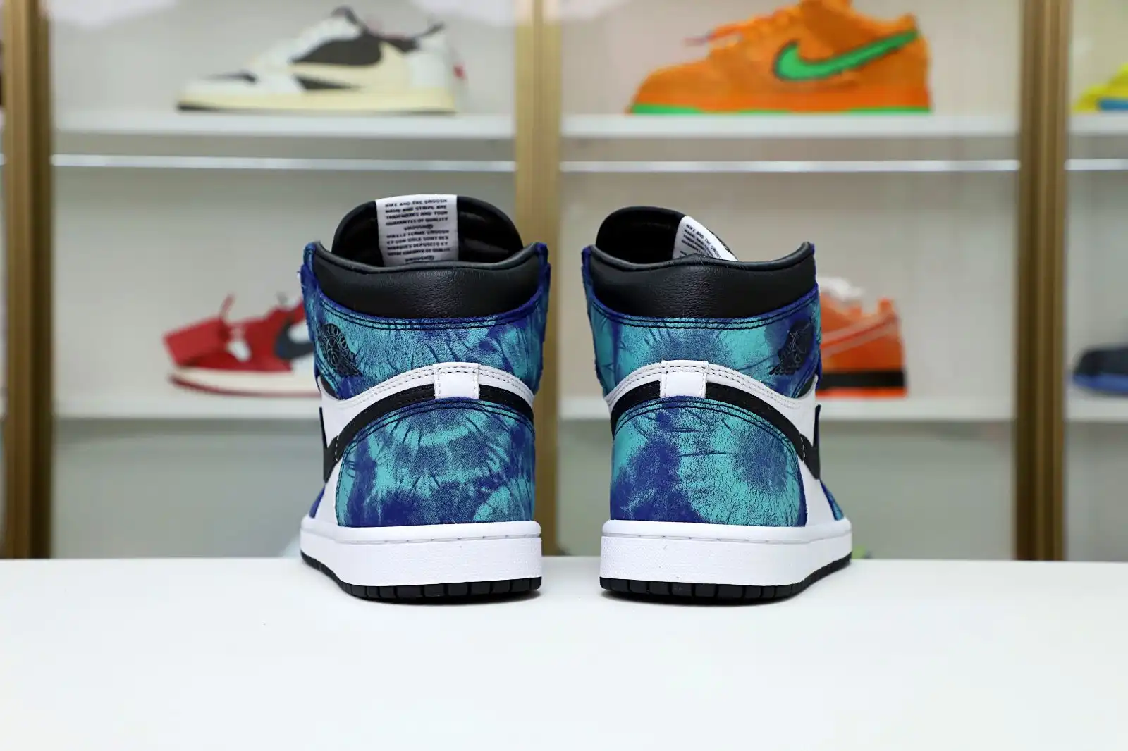 Rep Kimikick Air Jordan 1 High OG  Tie-Dye