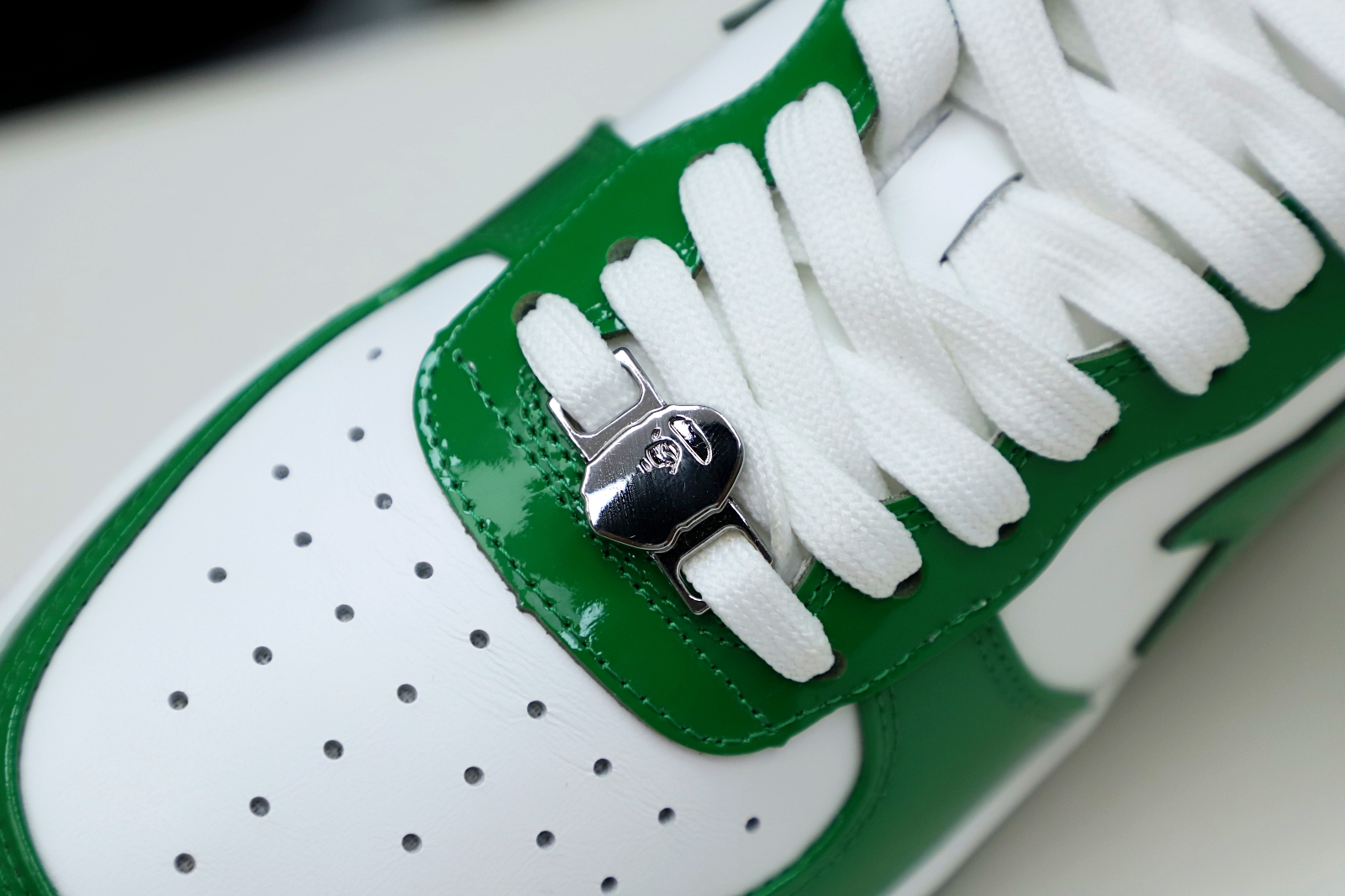 Kimi kick BAPE BAPESTA 'GREEN'