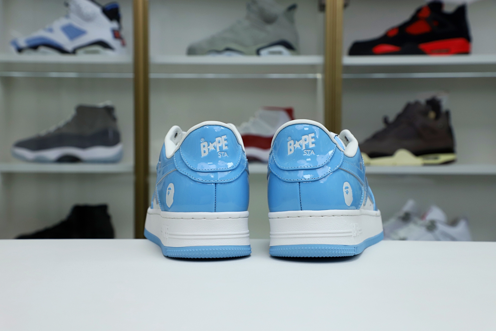 Kimi kick BAPESTA 'BLUE'