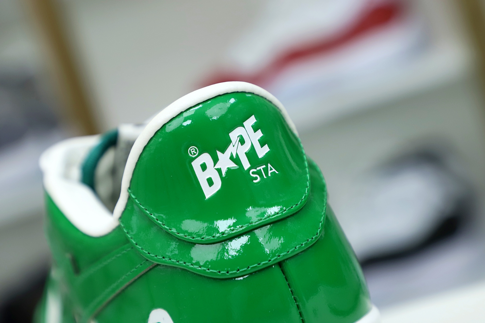 Kimi kick BAPE BAPESTA 'GREEN'