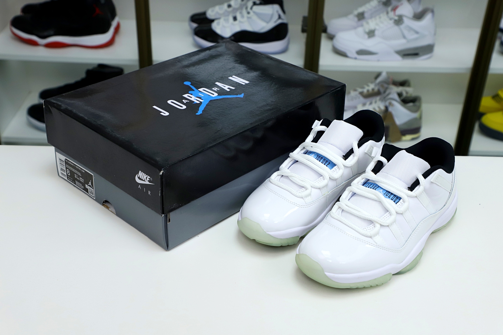 Kimi kick AIR JORDAN 11 RETRO LOW LEGEND BLUE