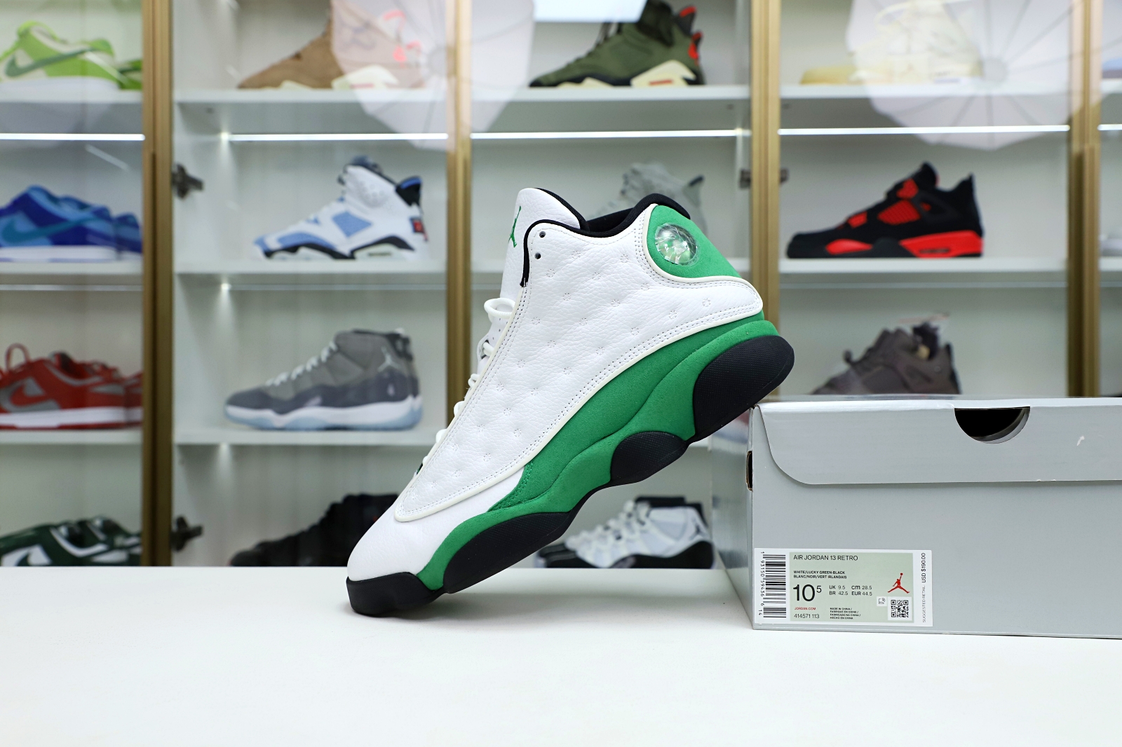 Kimi kick AIR JORDAN 13 “LUCKY GREEN” DB6537-113