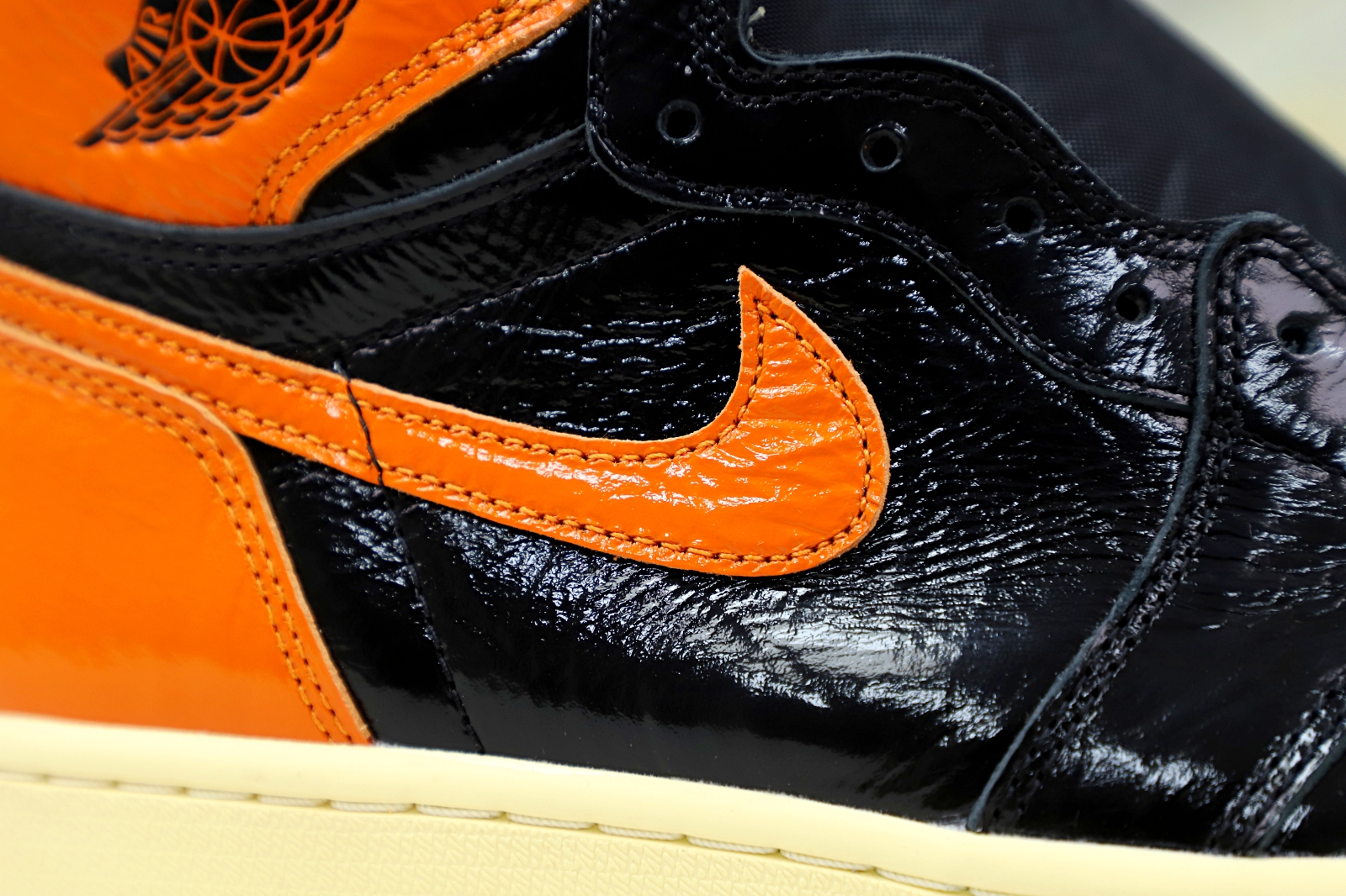 Kimi kick AIR JORDAN 1 RETRO HIGH OG 'SHATTERED BACKBOARD 3.0'