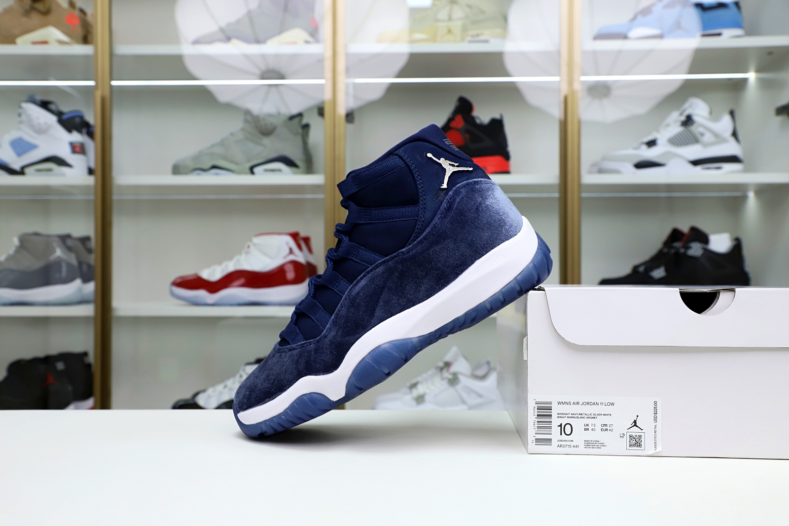 Kimi kick AIR JORDAN 11 RETRO MIDNIGHT NAVY