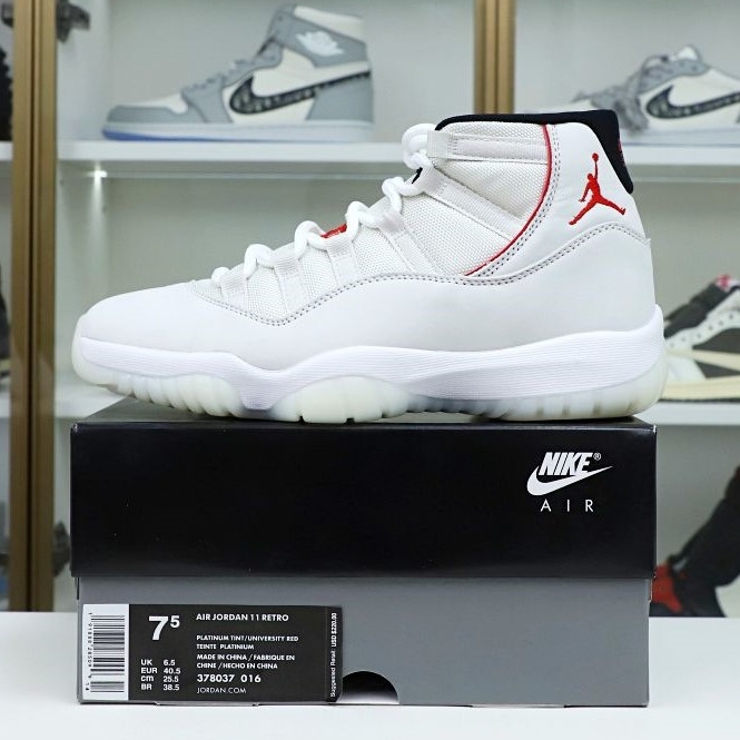 Kimi kick AIR JORDAN 11 XI RETRO PLATINUM TINT