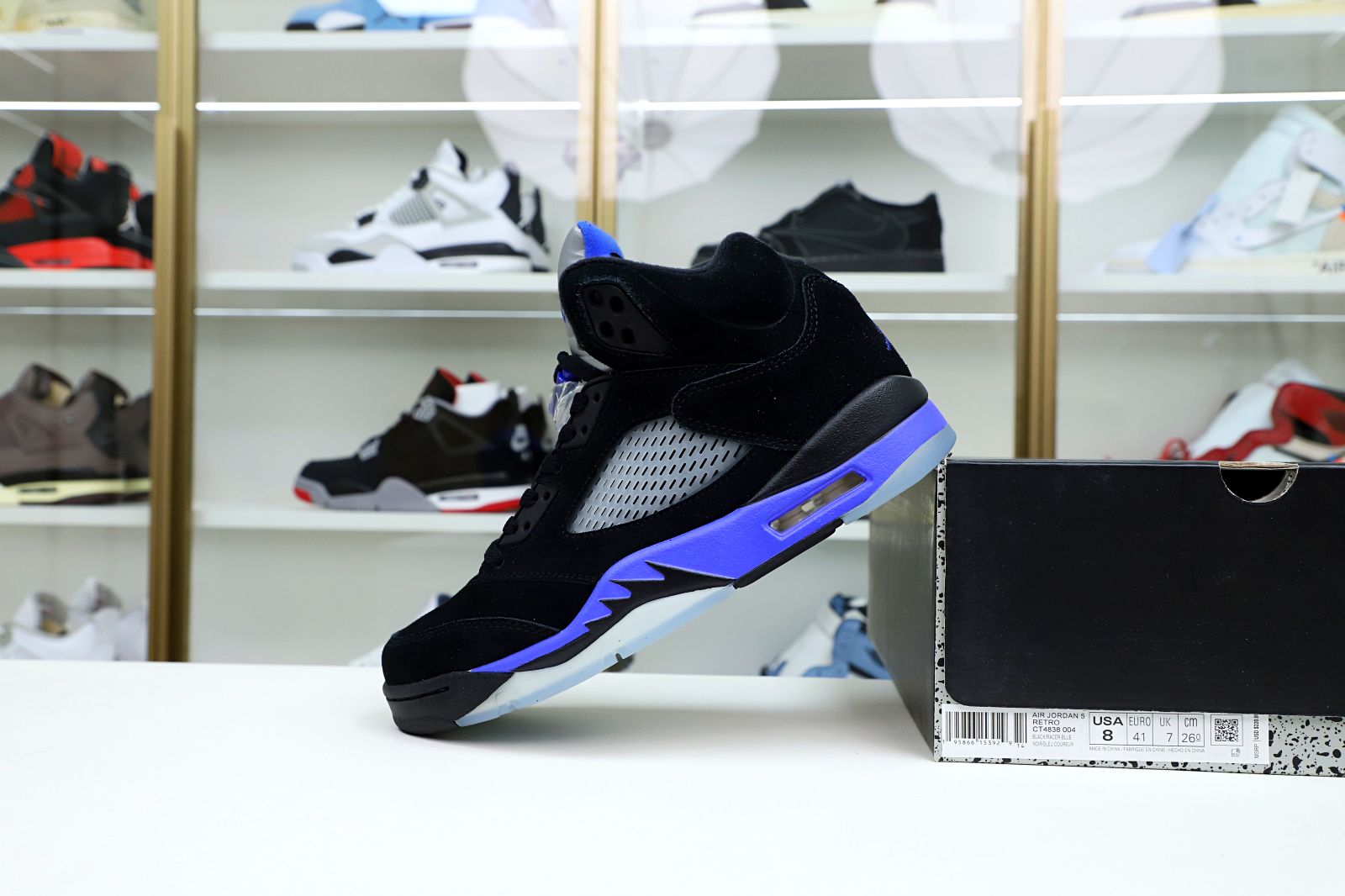 Kimi kick AIR JORDAN AIR JORDAN 5 RETRO 'RACER BLUE'