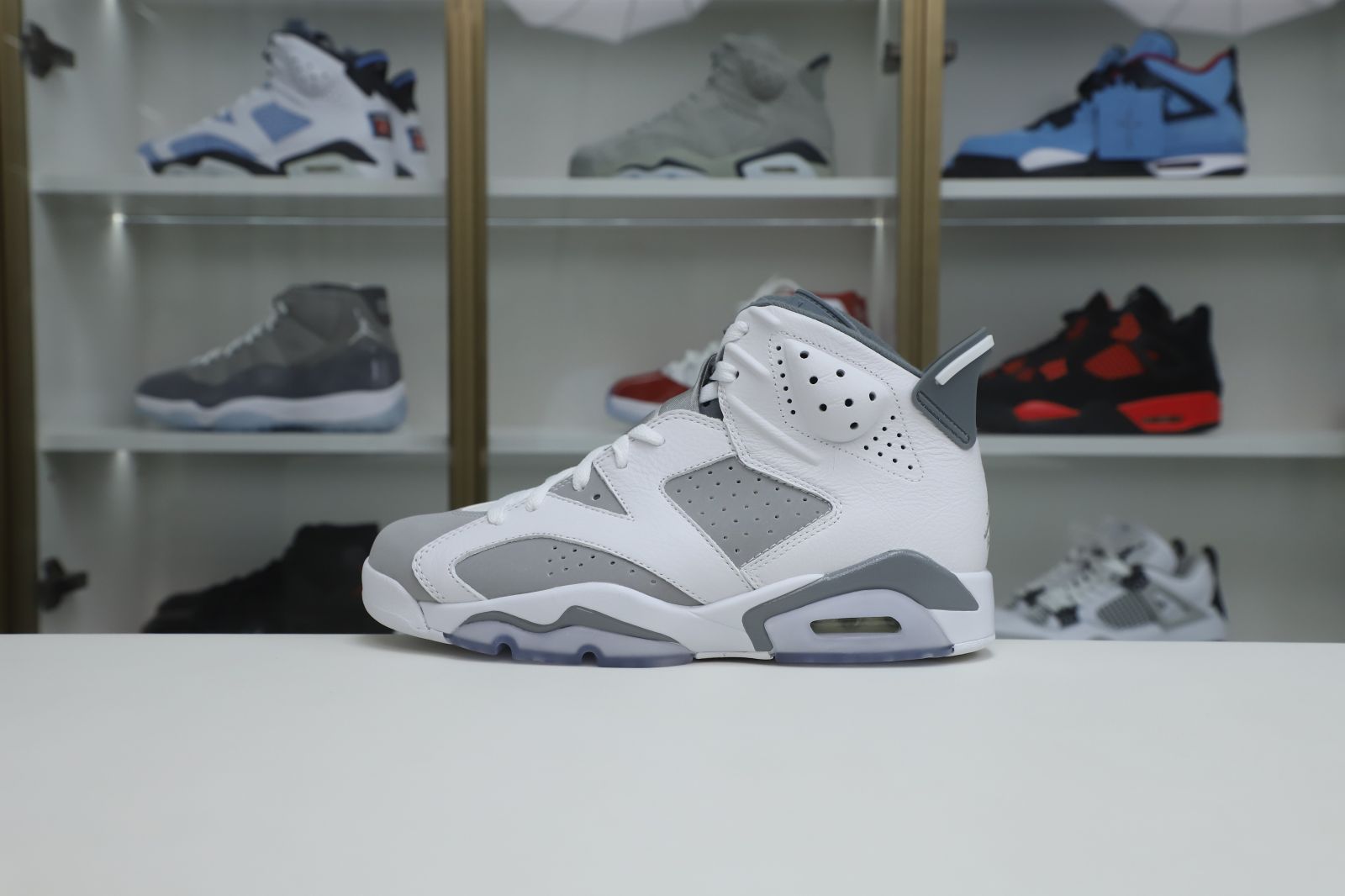 Kimi kick AIR JORDAN 6 COOL GREY