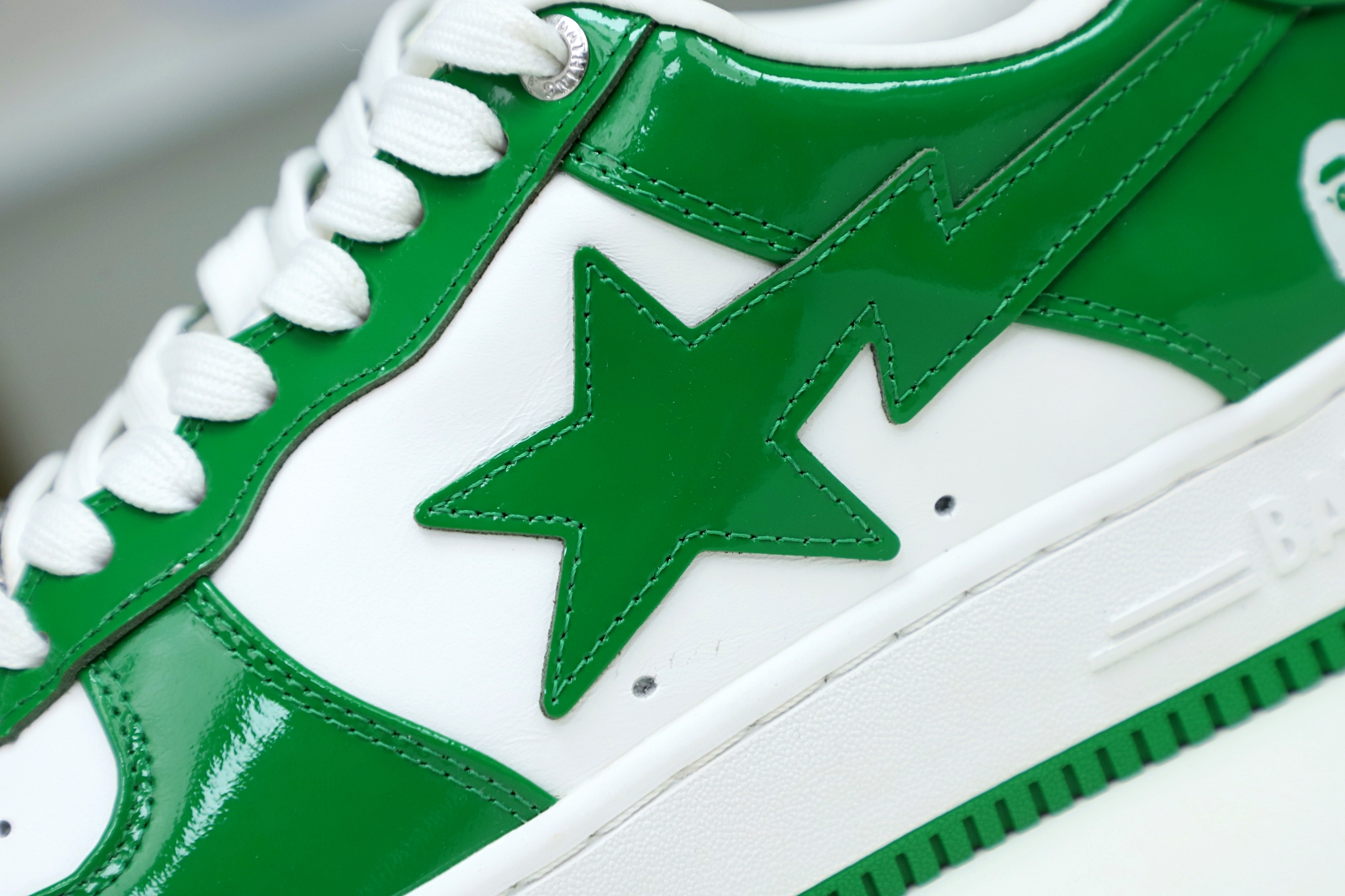 Kimi kick BAPE BAPESTA 'GREEN'