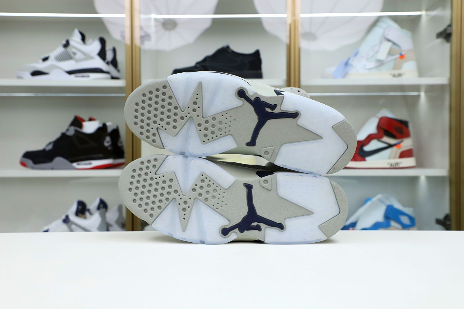 Kimi kick AIR JORDAN 6 “GEORGETOWN”