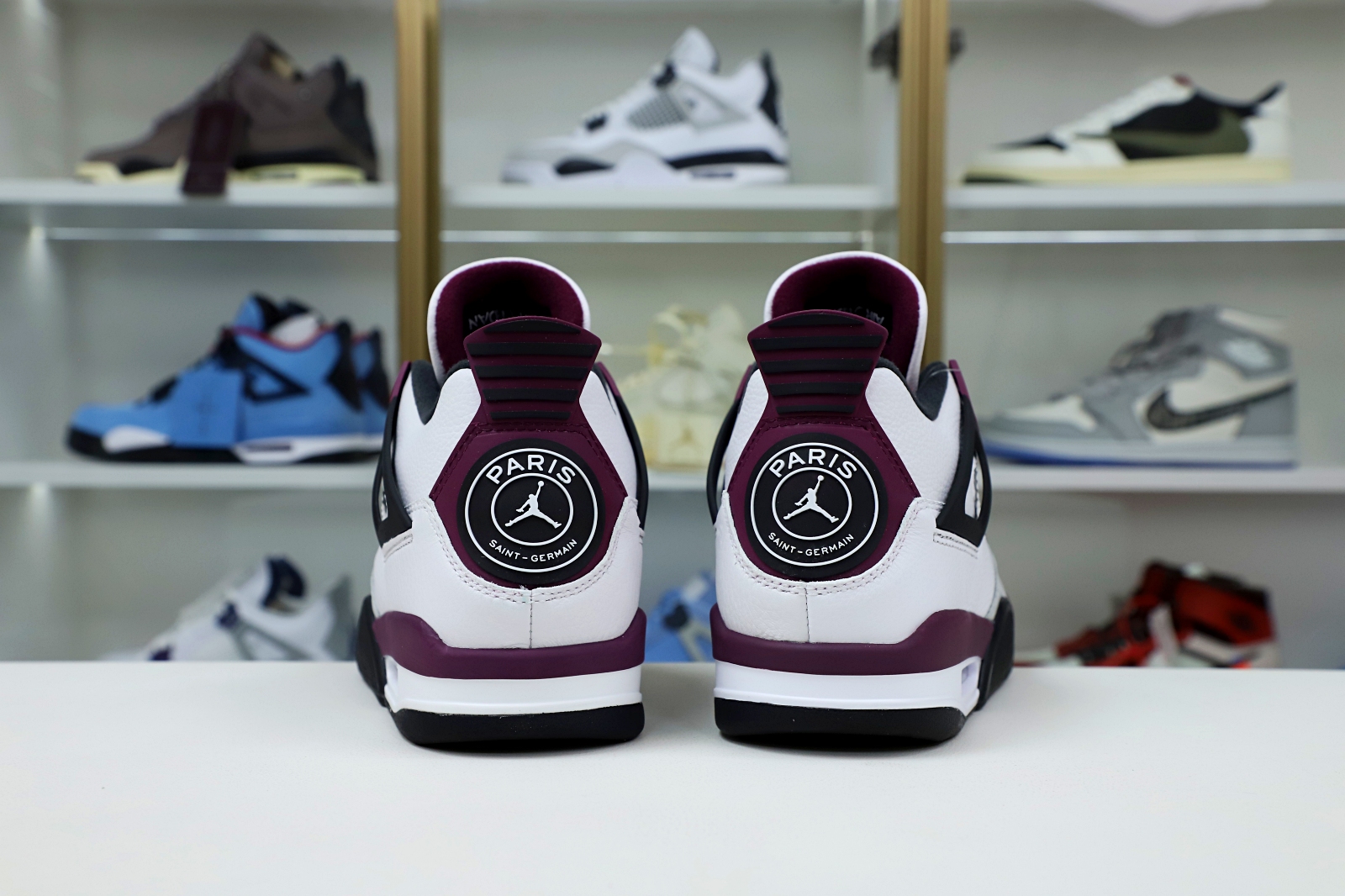 Kimi kick AIR JORDAN PARIS SAINT-GERMAIN X AIR JORDAN 4 RETRO 'BORDEAUX'