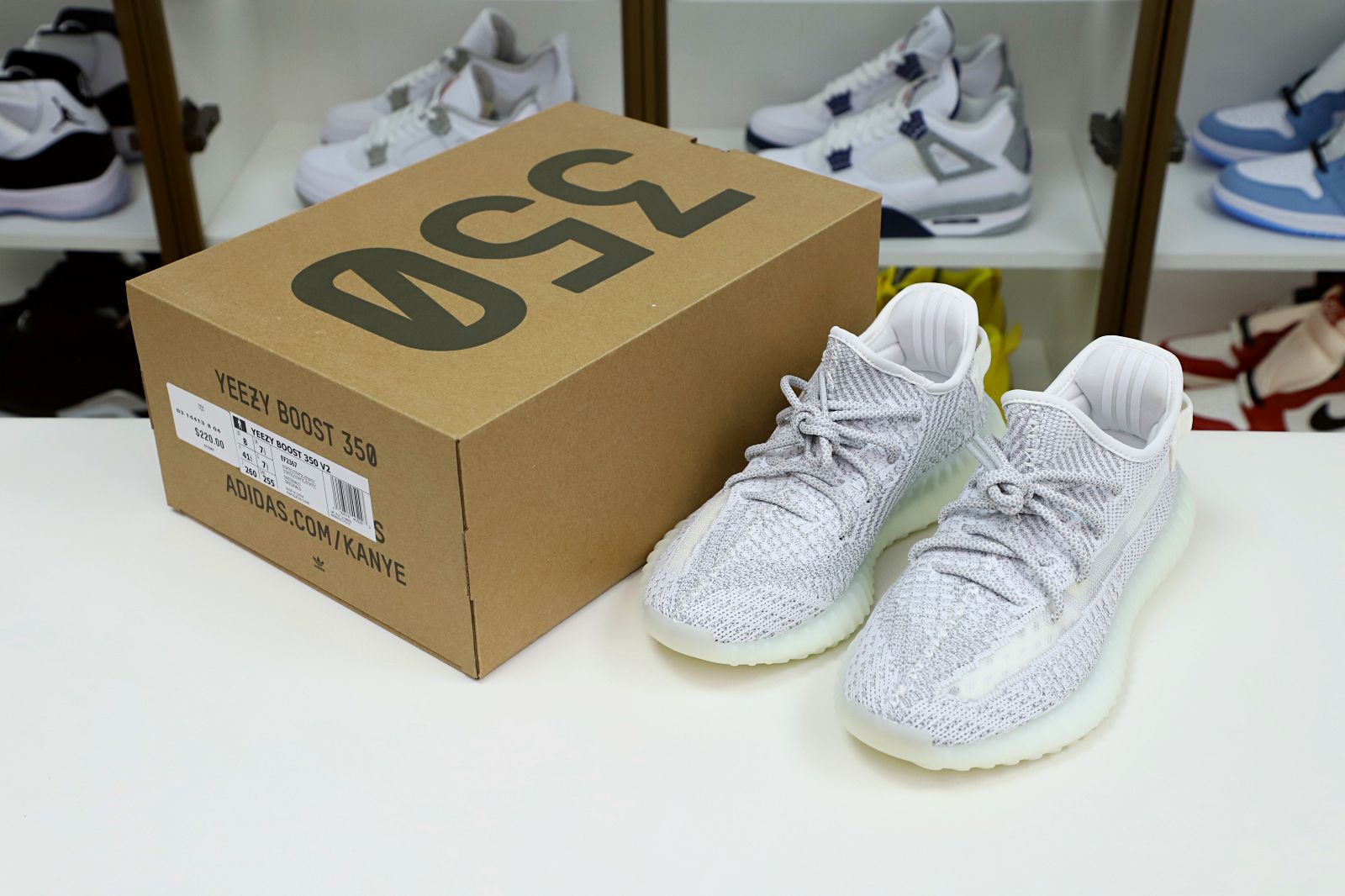 Kimi kick YEEZY BOOST 350 V2 'STATIC REFLECTIVE'