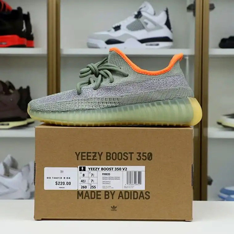 Kimikick YEEZY BOOST 350 V2 'DESERT SAGE'