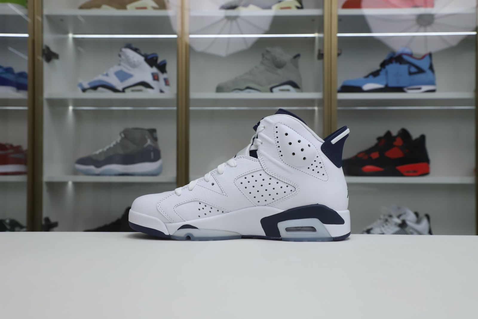 Kimi kick AIR JORDAN 6 MIDNIGHT NAVY