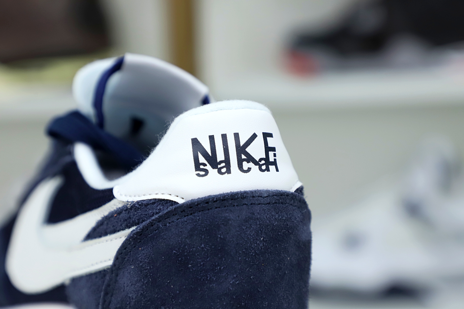 Kimi kick FRAGMENT DESIGN X SACAI X LDV WAFFLE 'BLACKENED BLUE'