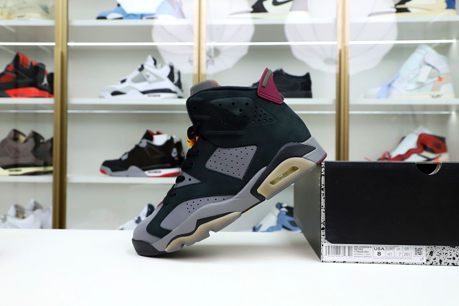 Kimi kick AIR JORDAN 6 RETRO BORDEAUX