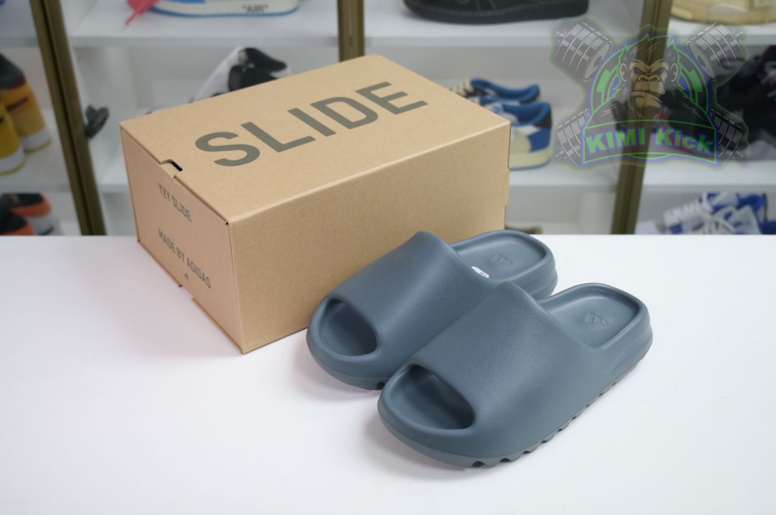 Kimi kick adidas originals Yeezy Slide 