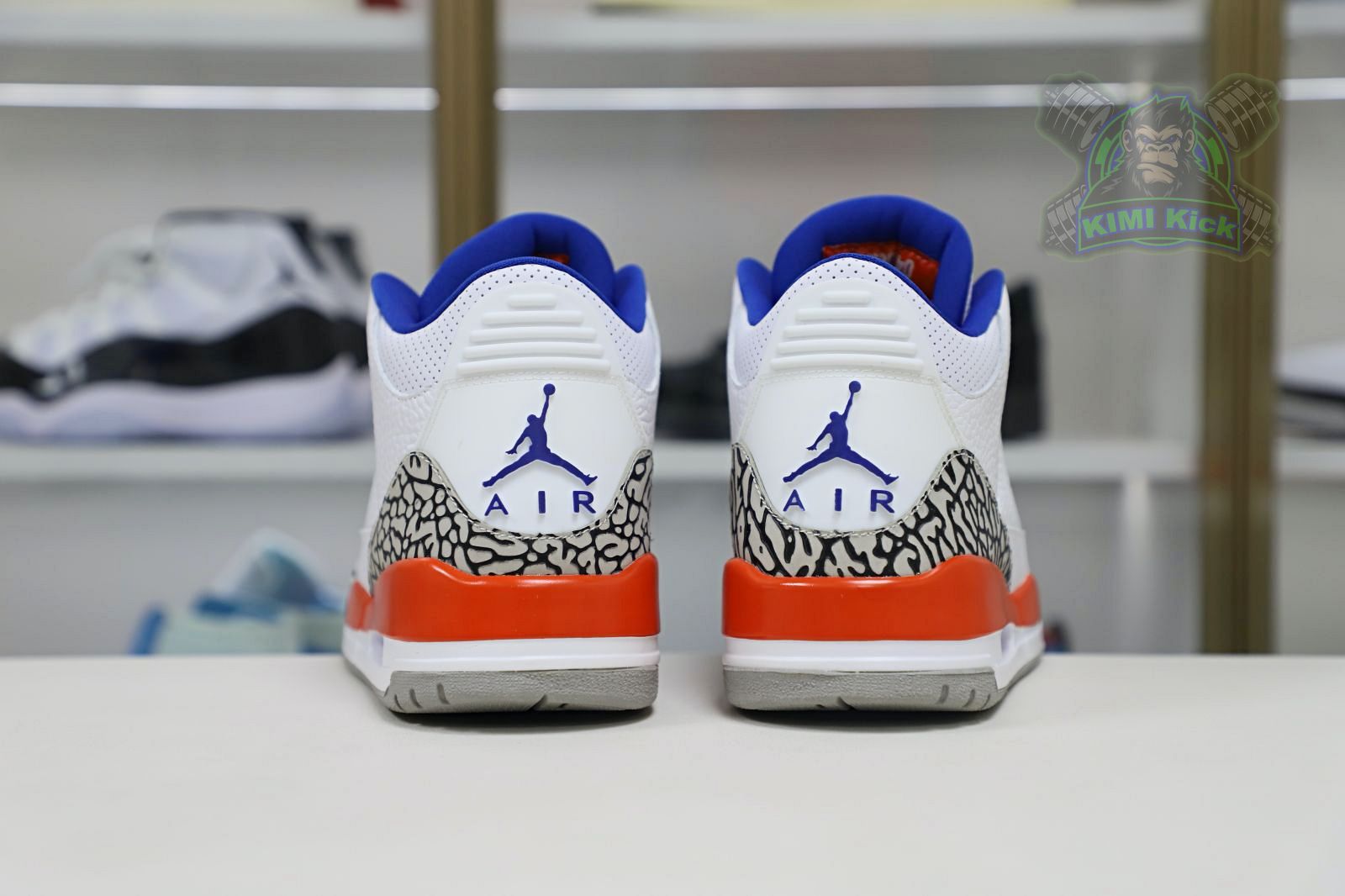 Kimi kick AIR JORDAN 3 RETRO 'KNICKS'