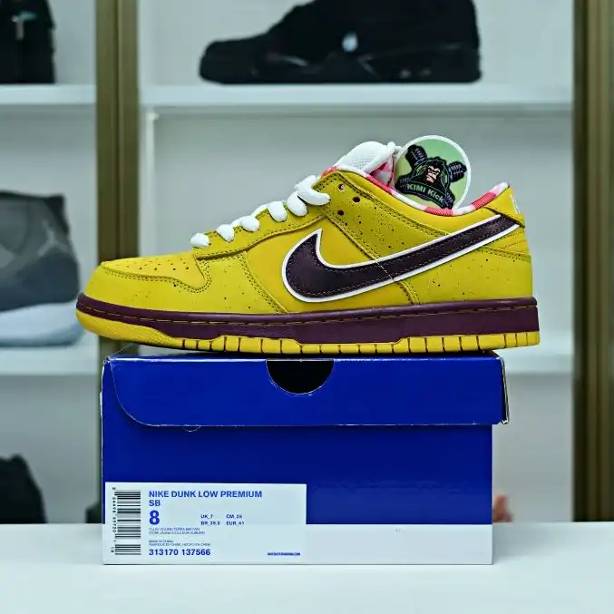 Kimikick Nike Dunk SB Low YellowLobster