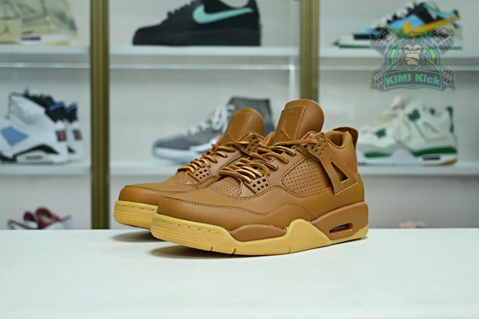 Kimikick Jordan Air Jordan 4 retro ginger wheat