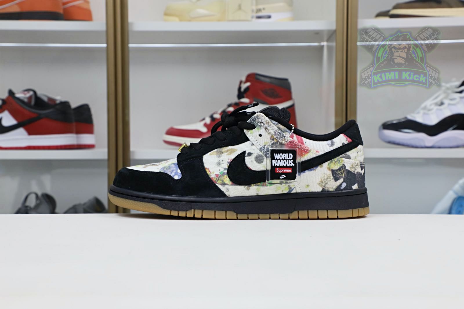 Kimi kick Supreme xNike SB DunkLow