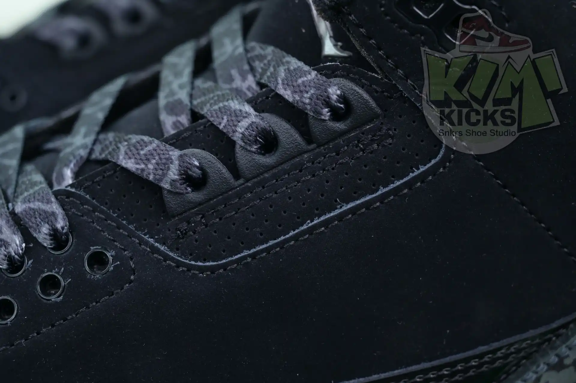 Cheap Kimikick Jordan Air Jordan3“Black Cat”