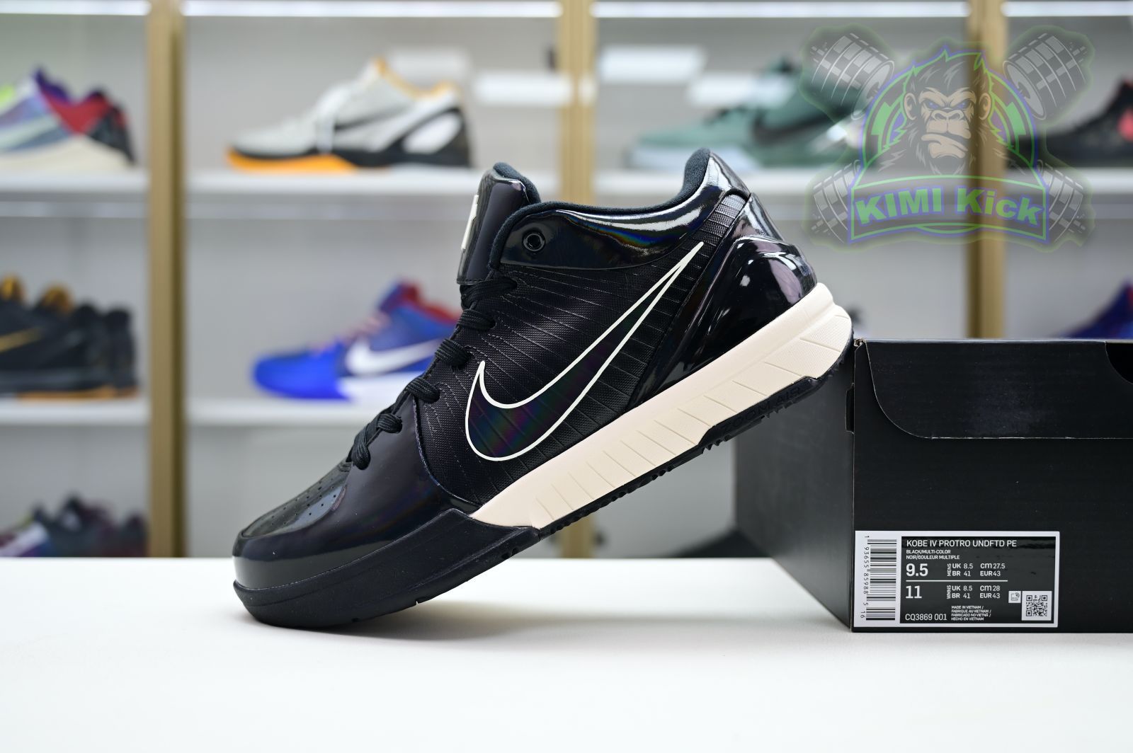 Kimi kick UNDEFEATED x Nike Zoom Kobe 4 Protro