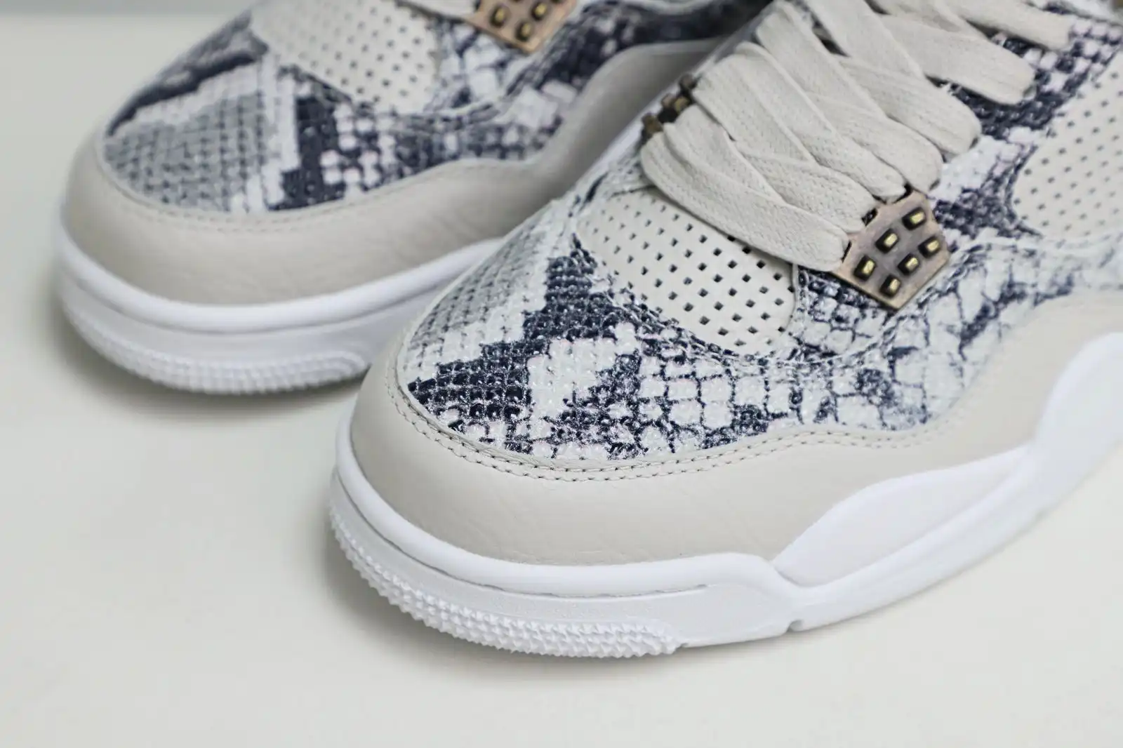 Kimikick Jordan Air Jordan 4 retro snakeskin