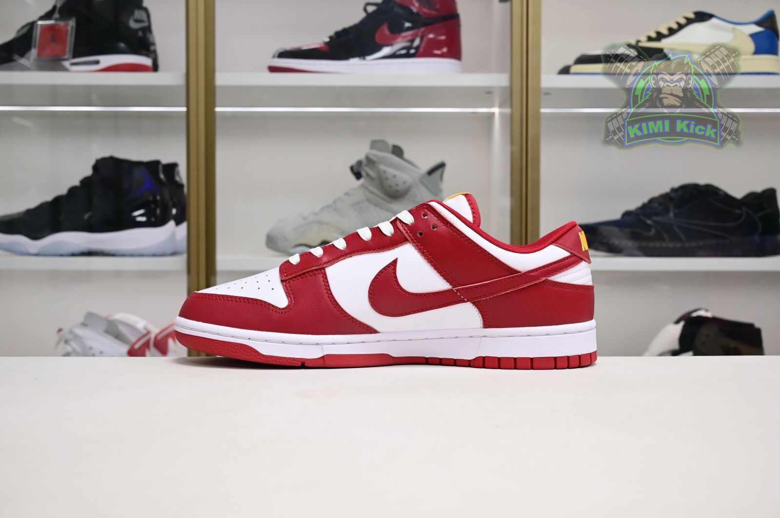 Kimi kick Nike Dunk Low Retro