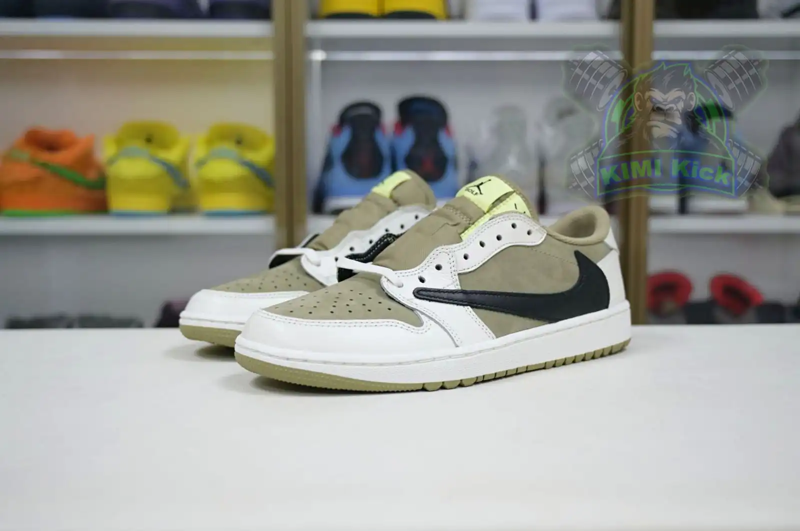 Rep Kimikick Travis Scott x Air Jordan 1  Low Golf 6.0